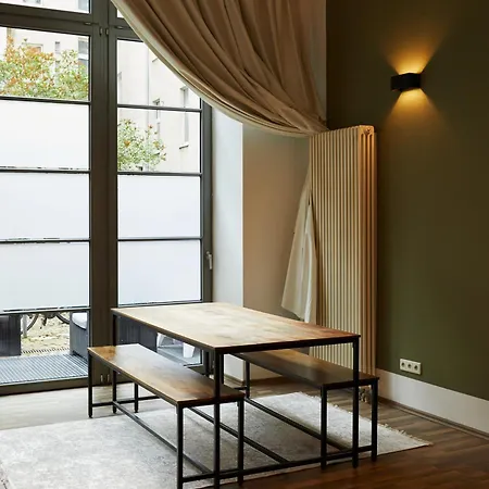95M2 Loft Apartment Mit Terasse 1B 2R Kreuzberg Berlin Extérieur photo